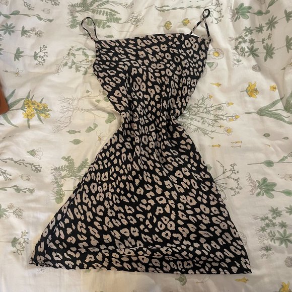 Black and white Cheeta print slip dress! - Picture 12 of 14
